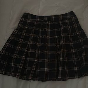 plaid tennis skirt